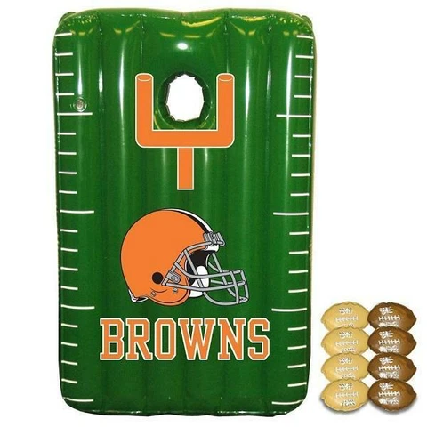 Cleveland Browns NFL Licensed Inflatable Bean Bag Toss Game Cover