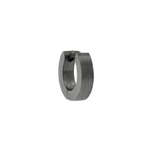 S.Oliver Joya Pendientes De Hombre Aros Acero Inoxidable IP Gun 2038862 - Imagen 1 de 3