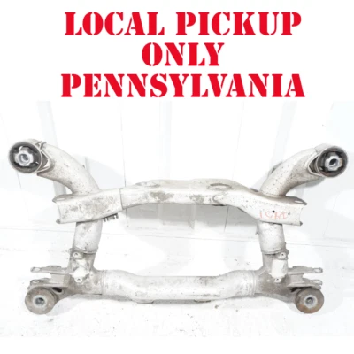 2003-2005 BMW 745Li REAR AXLE CARRIER SUBFRAME CROSSMEMBER SUSPENSION KFRAME OEM - Image 1 of 4