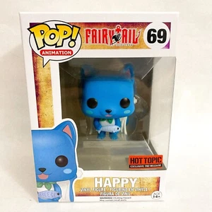Funko Pop Fairy Tails HAPPY Hot Topic Exclusive Pre-Release w/ Protector! - Picture 1 of 9