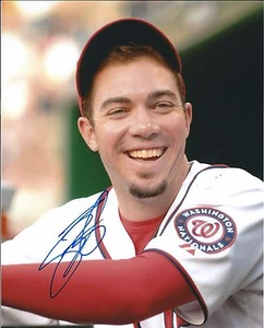 Signed 8x10 SEAN BURNETT Washington Nationals Autographed photo - COA  - Picture 1 of 1
