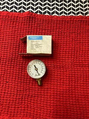 Ashcroft 20W1005 H 02L 15# 15 psi 1/4 npt guage 2 inch - Image 1 of 4