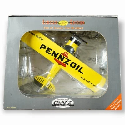 Gearbox Die Cast Coin Bank Pennzoil Stinson Detroiter Replica Airplane - Image 1 of 4