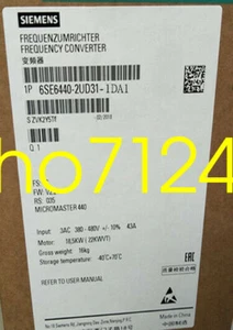 1PC Brand New Siemens 6SE6440-2UC31-1DA1 6SE64402UC311DA1 - Picture 1 of 1