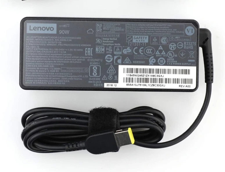 Ersatz Netzteil für Lenovo Squarestecker 90W 20V 4.5A  - Bild 1 von 1
