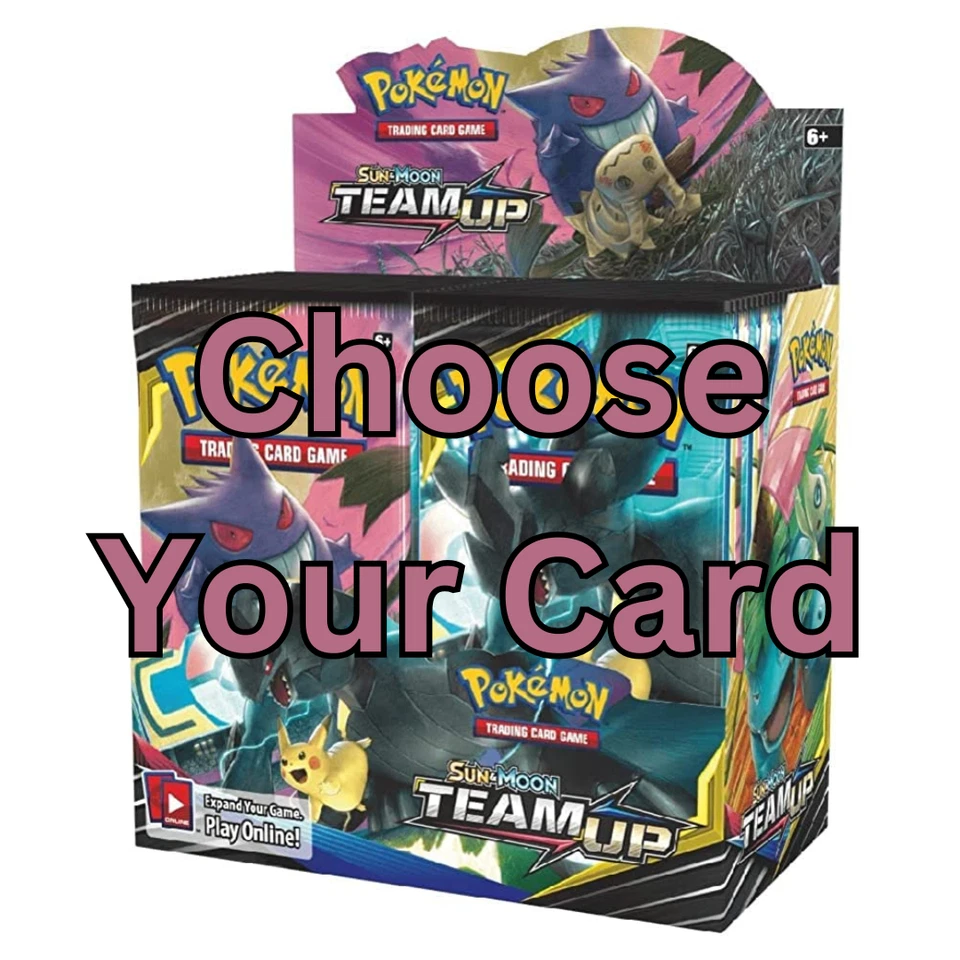 Sun & Moon Team Up Pokemon TCG English LP/NM - Image 1 of 1