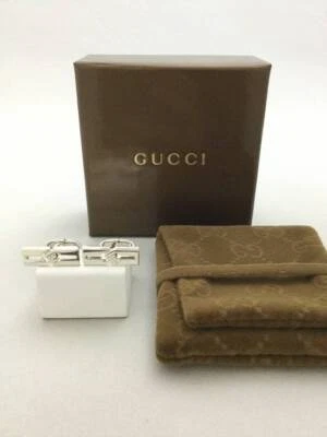Gemelli con nodo Gucci in argento 925 #910 - Immagine 1 di 4