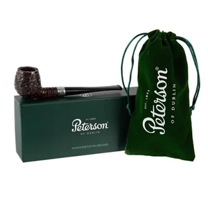 Peterson Donegal Rocky 85 cola de pez, 3 mm, vástago de vulcanita, pipa de tabaco de manzana - Imagen 1 de 9
