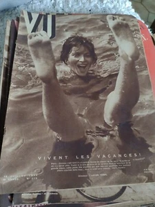 Vu N°279 19 JUILLET 1933 vivent les vacances - Photo 1/1