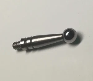  Contact Points For Dial Test Indicator 3mm Carbide Ball M1.6 Mitutoyo 21CZA045 - Picture 1 of 3