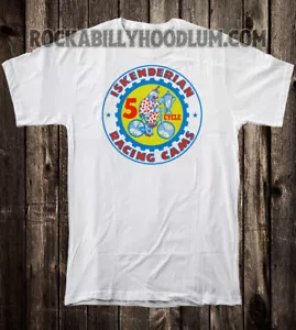 Retro Hot Rod T-Shirt Drag Race Isky Renncams Motorrad 5 Fahrrad Clown - Bild 1 von 7