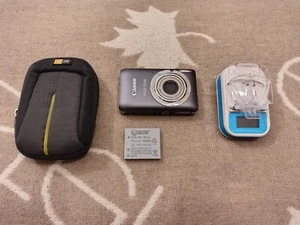Canon PowerShot ELPH 100 HS / IXUS 115 HS 12.1MP Digital Camera - Gray Great - Picture 1 of 15