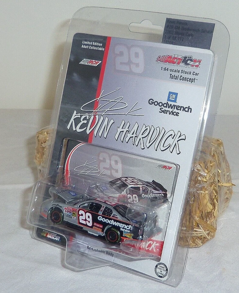 Kevin Harvick 2002 Monte Carlo NASCAR 1/64 Action diecast novo no cartão 102081 - Imagem 1 de 1