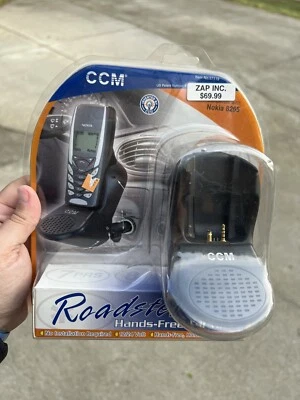 De colección CCM Motorola Roadster Manos Libres Teléfono Soporte/Cargador Kit Coche Foto 1 de 4