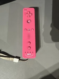 OEM Nintendo Wii Remote Motion Plus Controller - Pink RVL-036 *TESTED* - Picture 1 of 2