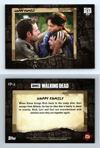 Happy Family #BD-2 The Walking Dead Road To Alexandria Topps Better Days Card - Picture 1 of 1