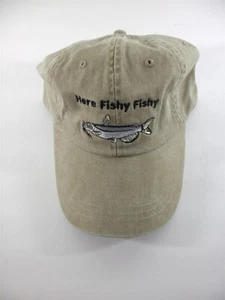 fishing hat - embroidered cotton - Channel Catfish Cap - adjustable cloth strap - Picture 1 of 7
