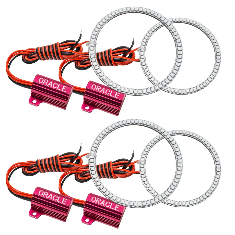 Kit de halo de faros LED blanco Oracle Lighting 2009-2013 para Nissan Máxima Foto 1 de 1