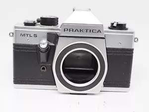 Praktica MTL 5 35mm SLR camera body, Working shutter, No meter or timer, P01 - Picture 1 of 9