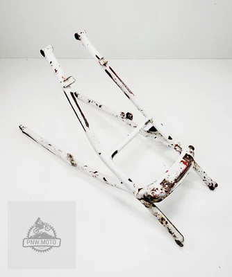 Honda CR250R CR 250R 1985 OEM subchasis chasis trasero soporte de riel de asiento Br Foto 1 de 4