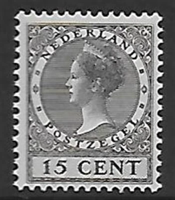 Netherlands stamps 1924 NVPH 137P Plate Error "Dot on breast" MNH VF - Image 1 of 2