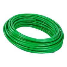 Hard High-Pressure Green Tube Air/Water Inner Dia 0.18" Outer Dia 1/4" - 25 ft