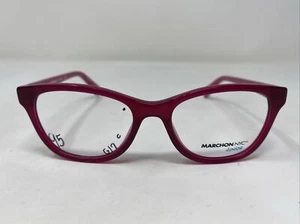 Marchon NYC Junior ADDYSON 505 48-16-139 Hot Pink Full Rim Eyeglasses Frame /Y07 - Picture 1 of 8