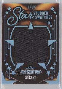 2023 Leaf Metal Pop Century Star Studded Swatches Holo Platinum 6/10 50 Cent 4z8