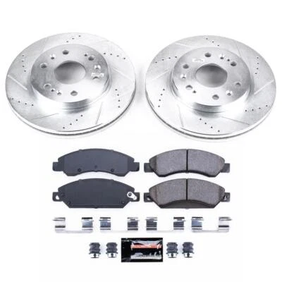 Kit de frenos deportivos PowerStop Z23 Evolution para 07-08 Cadillac Escalade delantero Foto 1 de 4