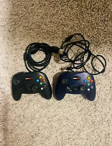 Game Stop Wired Controllers Original OG Xbox Black - Picture 1 of 2