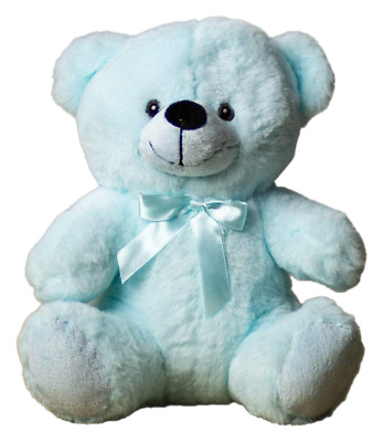9 Baby Blue Plush Teddy Bear Stuffed Animal T...