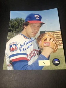 JON MATLACK “75 A.S. MVP” AUTOGRAPHED 8x10 SIGNED PHOTO TEXAS RANGERS LOT C - Picture 1 of 2