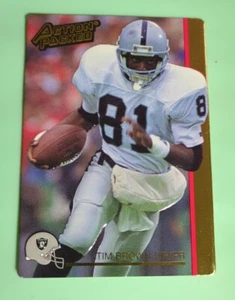 1992 Action Packed Football Tim Brown - Los Angeles Raiders #125 - Picture 1 of 2