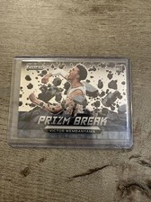 2023 Panini Prizm Draft Picks Victor Wembanyama Prizm Break Rookie Card No. 1