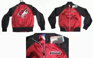 CHAQUETA DE SATÉN PARA MUJER RBK ARIZONA COYOTES BRILLANTE PEQUEÑA - Imagen 1 de 3