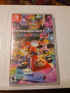 Mario Kart 8 - Deluxe - Nintendo Switch In CASE TESTED WORKING LUIGI PEACH - Picture 1 of 5