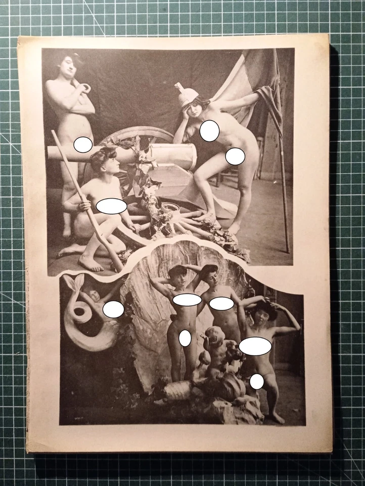 BK010 Photo Revue le nu esthétique circa 1905 BE Etude de nu - Emile Bayard - Photo 1/1