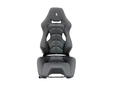FERRARI 488 RACING CARBON SEAT BLACK AND WHITE STITCHING 87396700 - Image 1 of 4