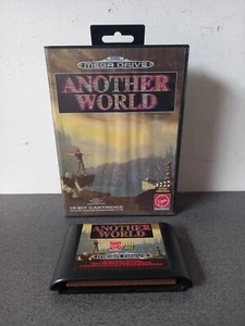 Another World Para Sega Mega Drive Buena Condición Inhalámbrica Instrucciones - Imagen 1 de 12