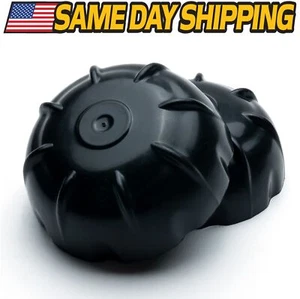 (2) Deluxe Domed Hub Caps for Cub Cadet Craftsman Troy-Bilt 634-05149 634-05082 - Picture 1 of 2