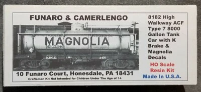 LMH FUNARO F&C 8182 MAGNOLIA 8000 Gallon ACF Type 7 MPCX TANK CAR 1-Pc Body - Image 1 of 4