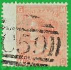 GB Used Abroad in JACMEL HAITI C59 4d.pl.12. Superb!