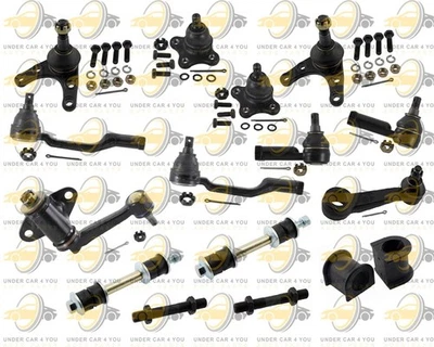 AWD Upper Lower Ball Joints Tie Rods Ends Idler Pitman Arm For 87-93 Mazda B2600 - Image 1 of 4
