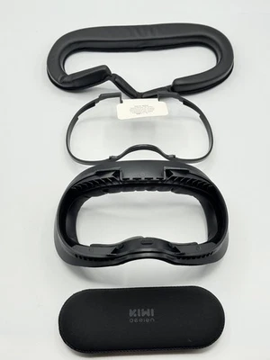 Cojín facial diseño KIWI para accesorios Quest 2, repuesto de espuma, negro Foto 1 de 4