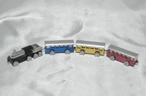 Mini-Zug aus Aluminium • Gebr. Hildner • Made in Germany • 4-teilig • Rar - Bild 1 von 13