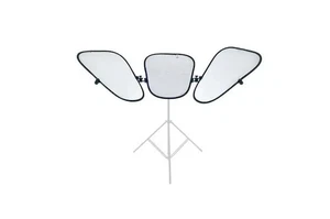 Triflector MKII Rama + 3 paneles plateado/blanco|Lastolite de Manfrotto - Imagen 1 de 5