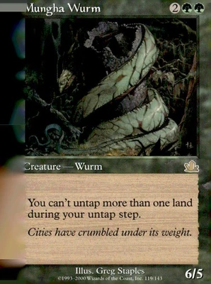 Prophecy #119 Mungha Wurm - Image 1 of 2