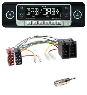 Dietz USB DAB MP3 Bluetooth Autoradio für Porsche Boxster (1996-2004) - Bild 1 von 4