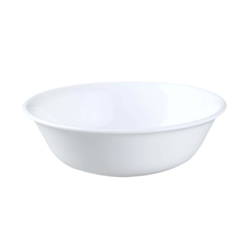 3125 Vitrelle Glass Winter Frost Cereal Bowl, White, 18 oz, Pack of 6 - Image 1 of 2