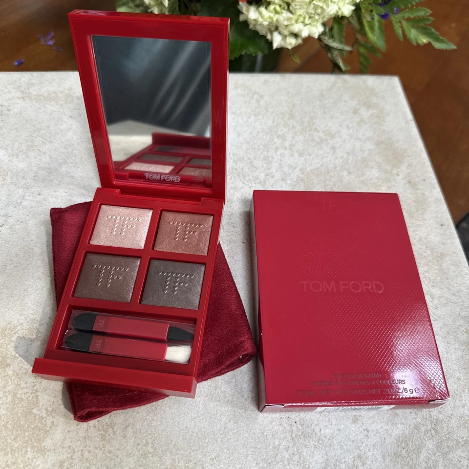 Paleta cuádruple color ojos Tom Ford #03 carrocería calor nueva en caja Foto 1 de 4
